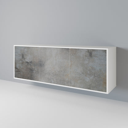 CONCRETE WALL Aparador de 3 Portas