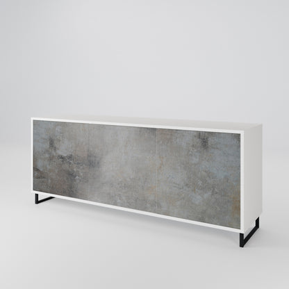 CONCRETE WALL Aparador de 3 Portas
