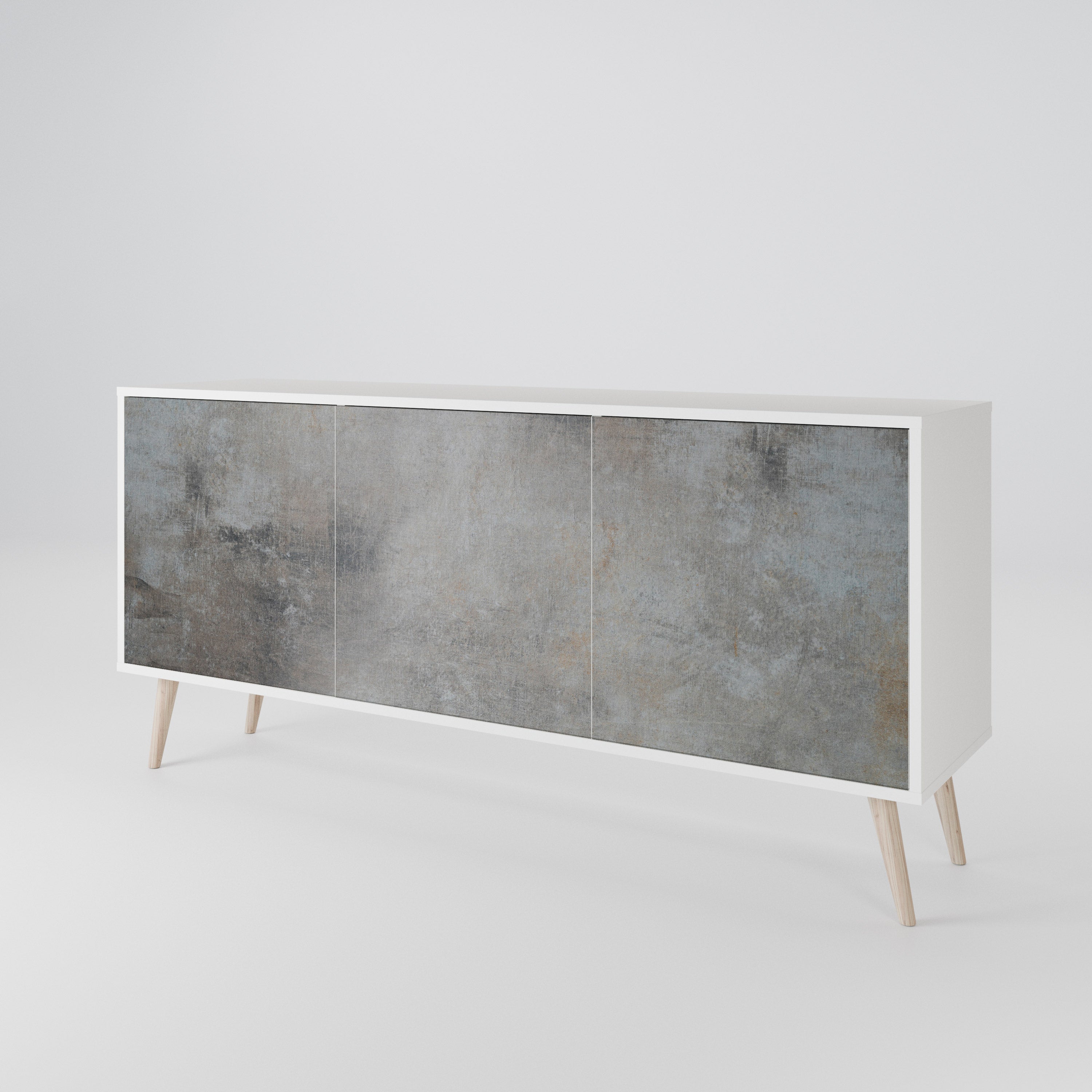 CONCRETE WALL 3-Door Sideboard