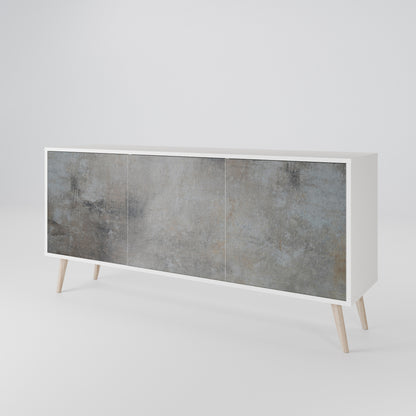 CONCRETE WALL Aparador de 3 Portas