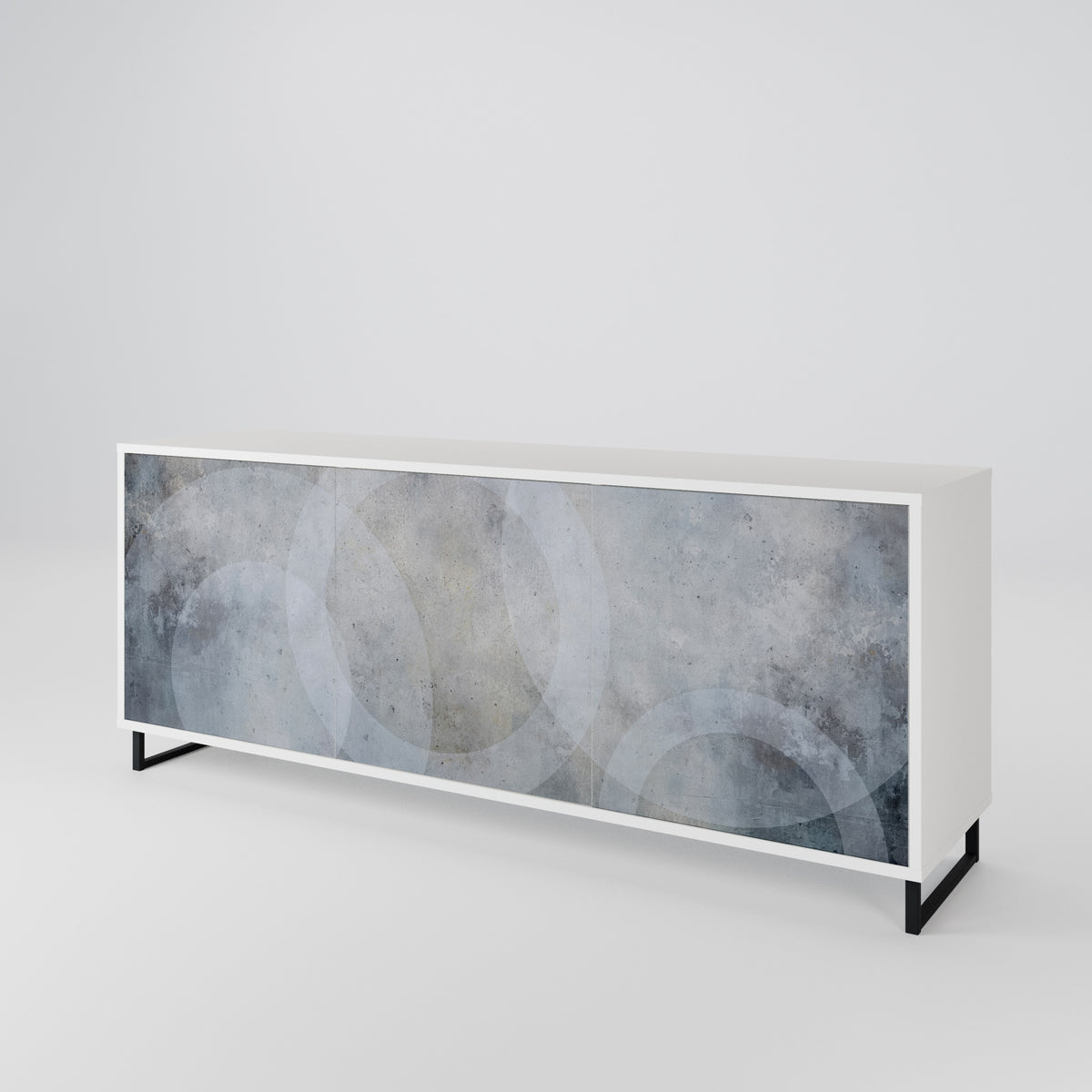 MUTED ARC 3-Door Sideboard