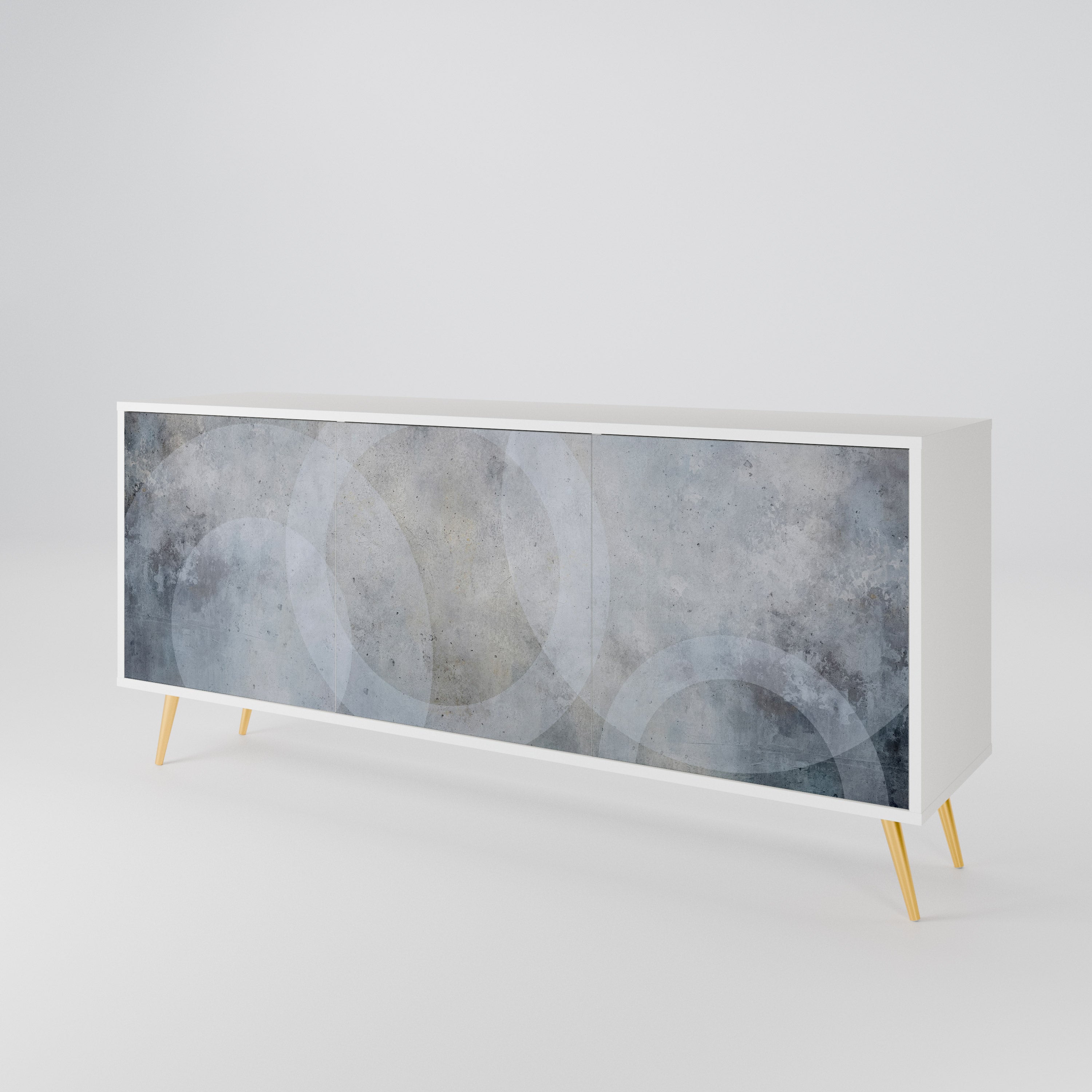 MUTED ARC 3-Door Sideboard