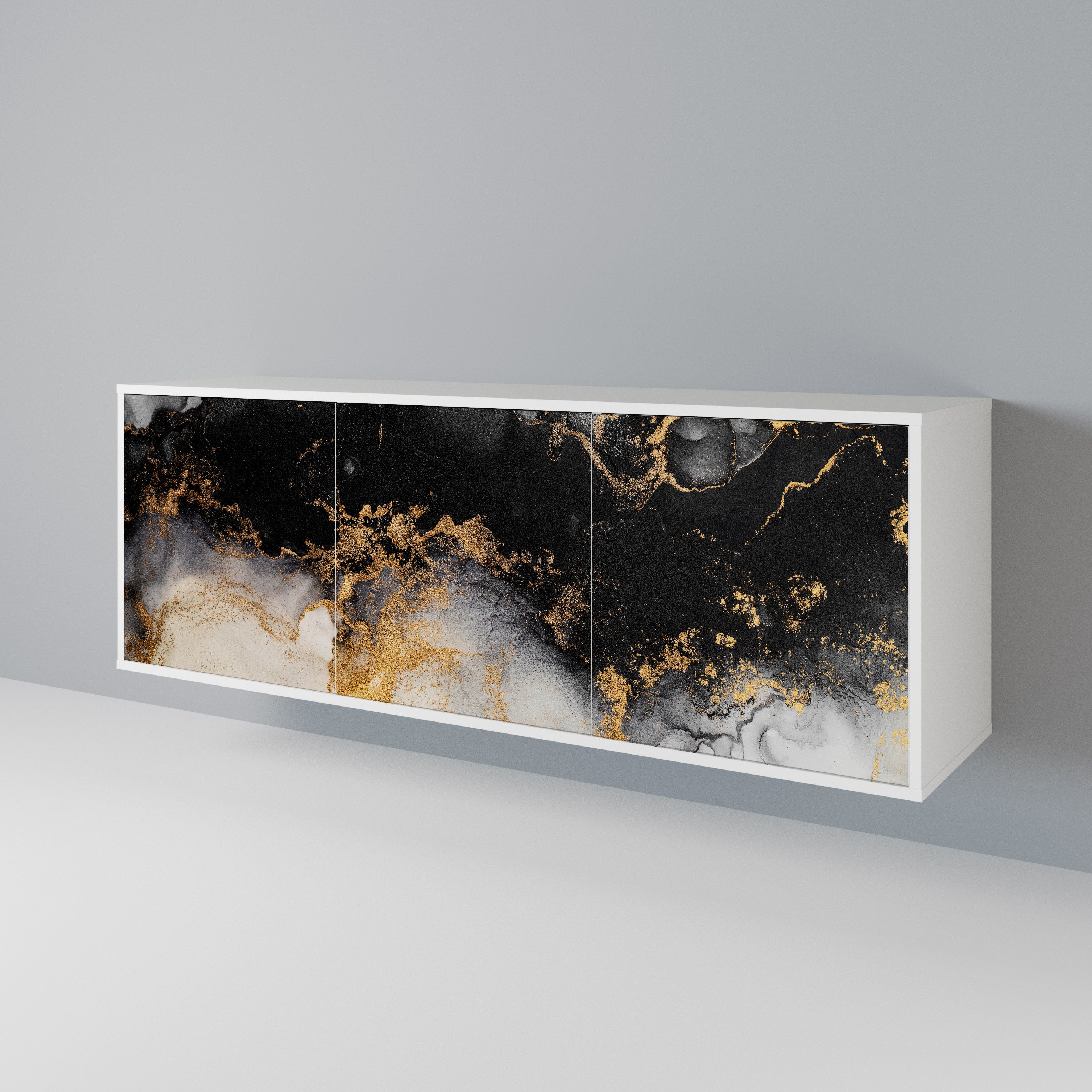 MARBLE OF TOMMORROW 3-Door Sideboard