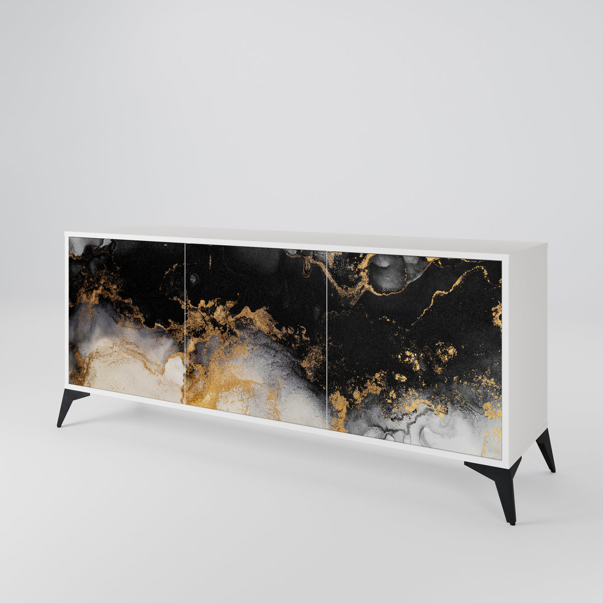 MARBLE OF TOMMORROW Aparador de 3 Portas
