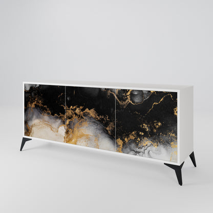 MARBLE OF TOMMORROW Aparador de 3 Portas