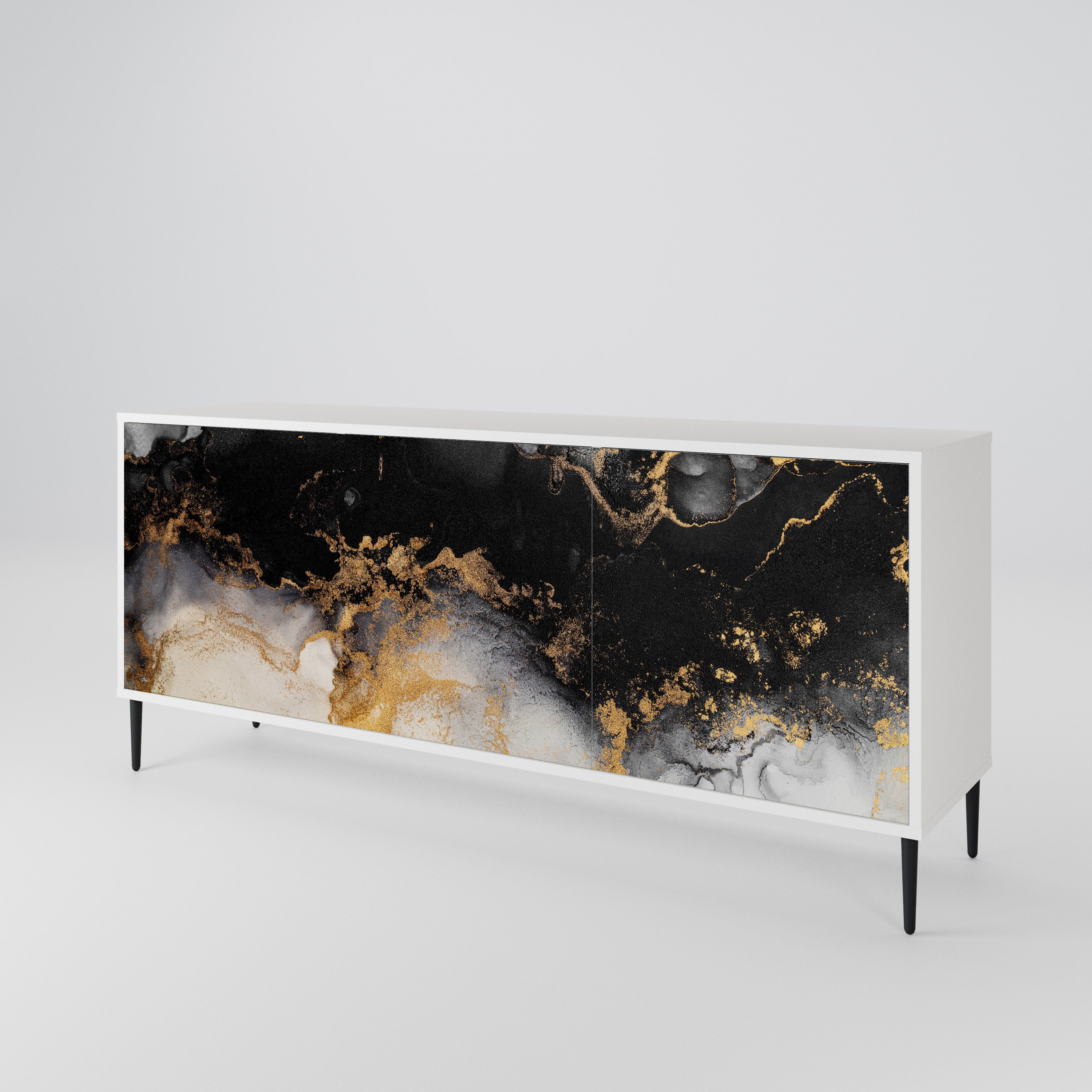 MARBLE OF TOMMORROW 3-Door Sideboard