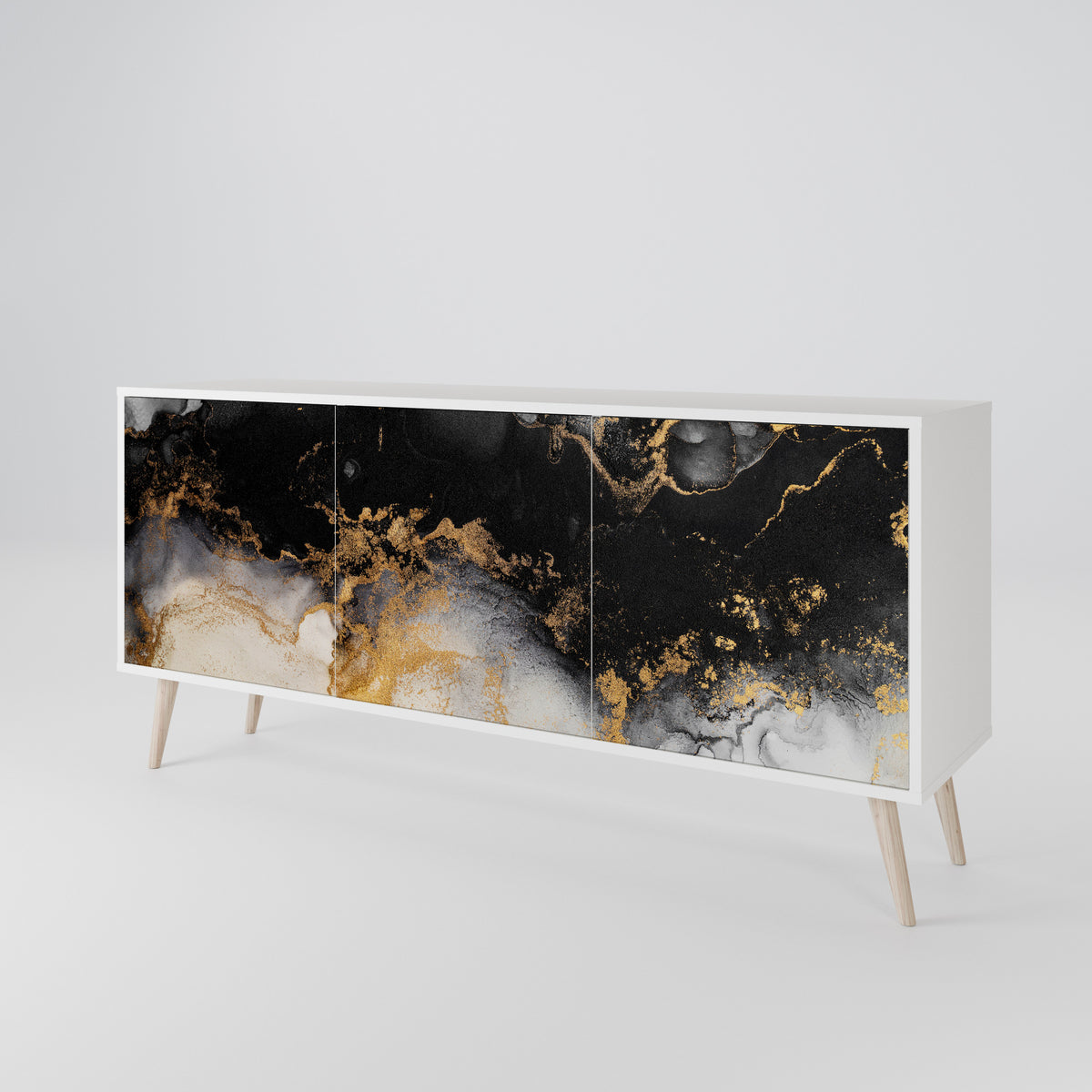 MARBLE OF TOMMORROW Aparador de 3 Portas