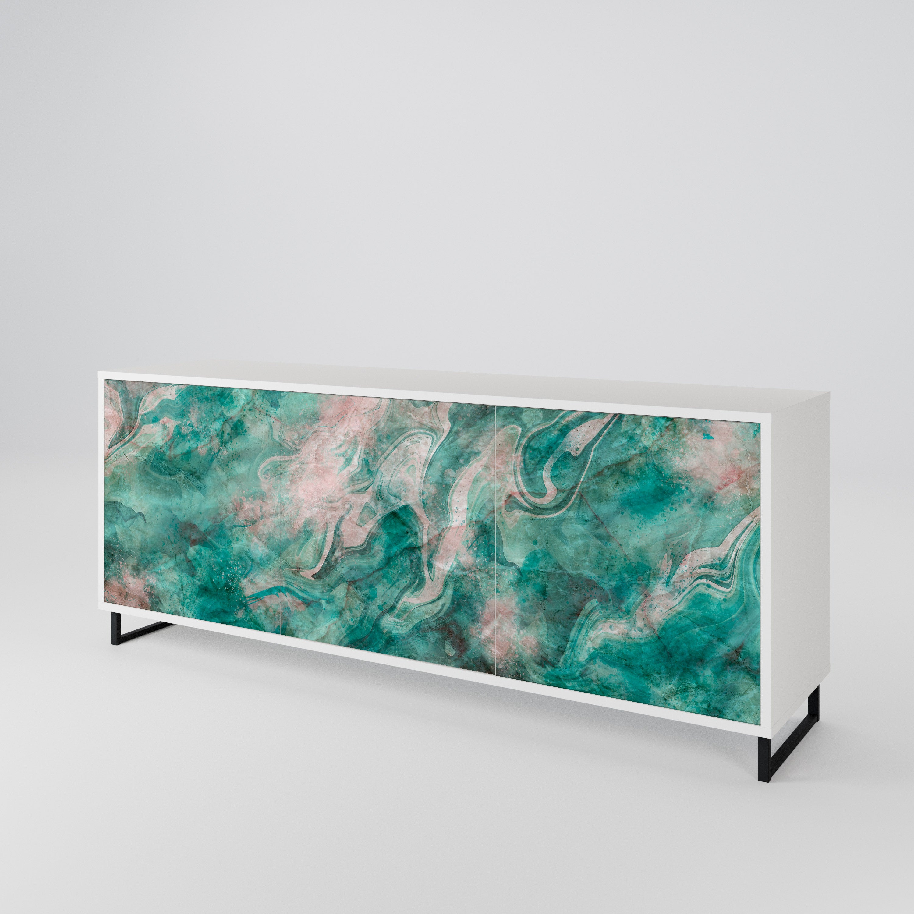 ABSTRACT ALCHEMY 3-Door Sideboard