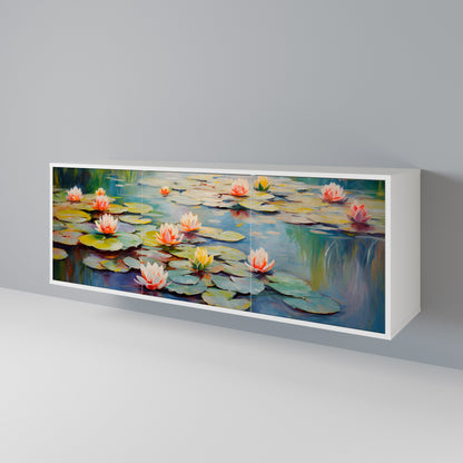 BLOOMING WATERS Aparador de 3 Portas