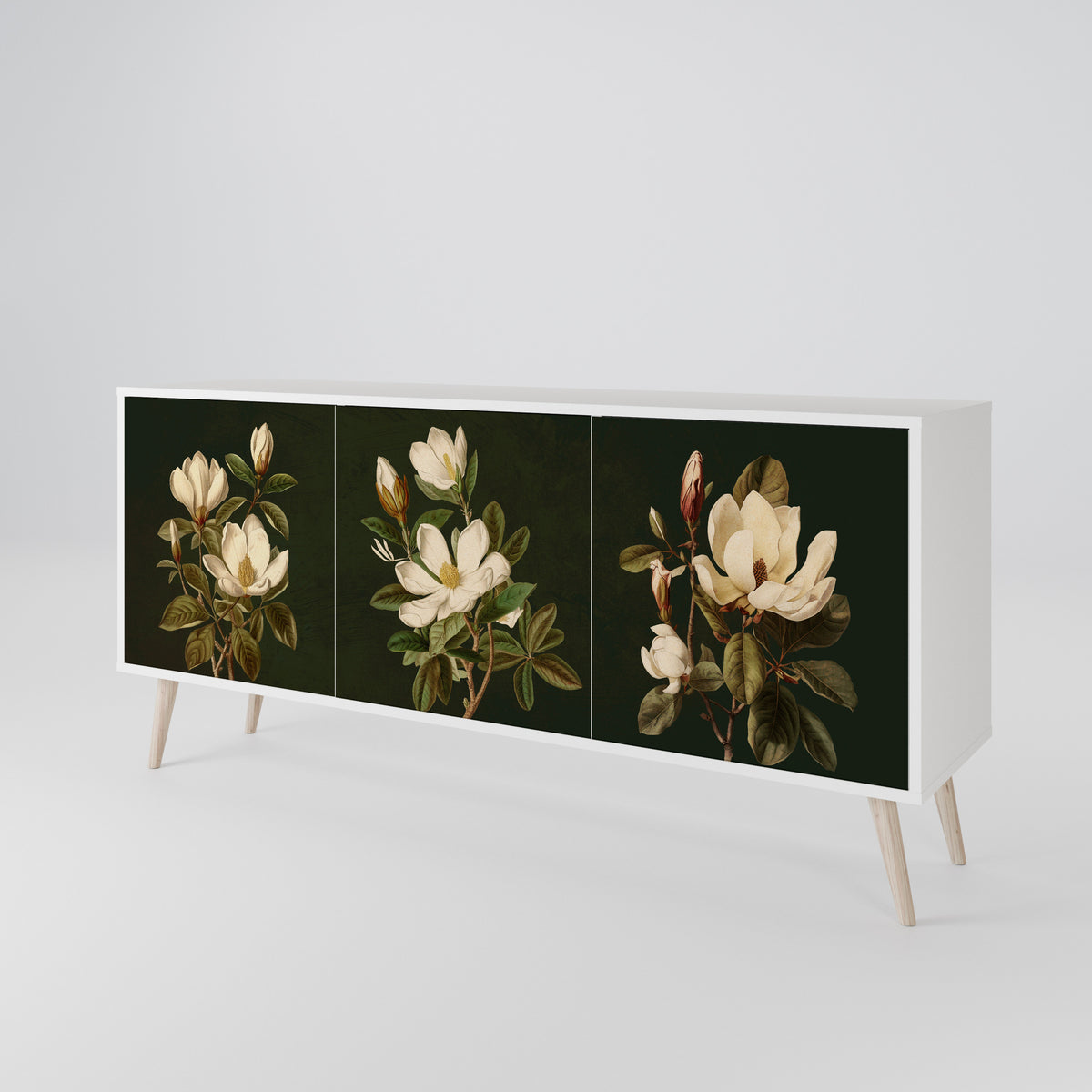FLORAL NOIR 3-Door Sideboard