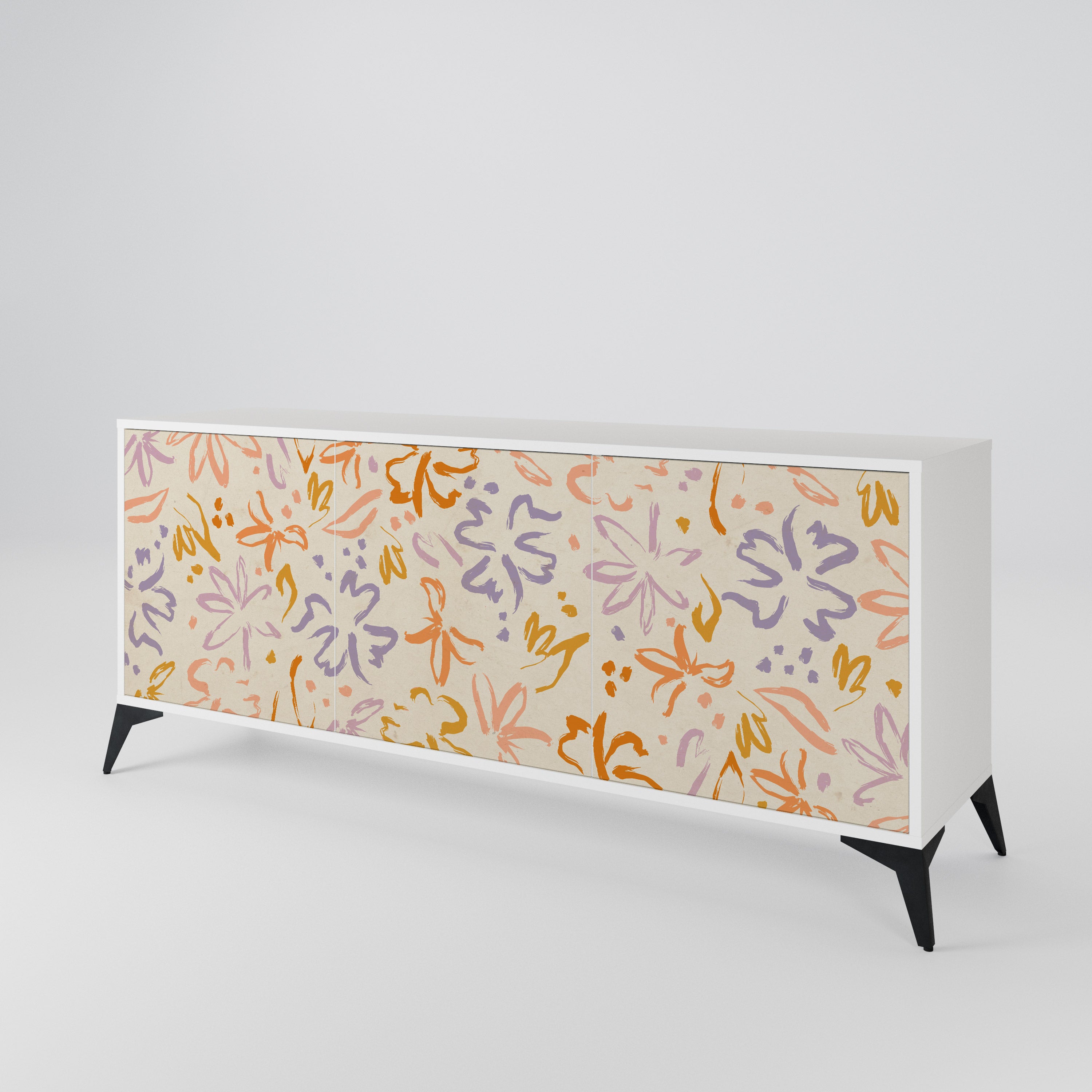 SPRING WHIMSY 3-Door Sideboard
