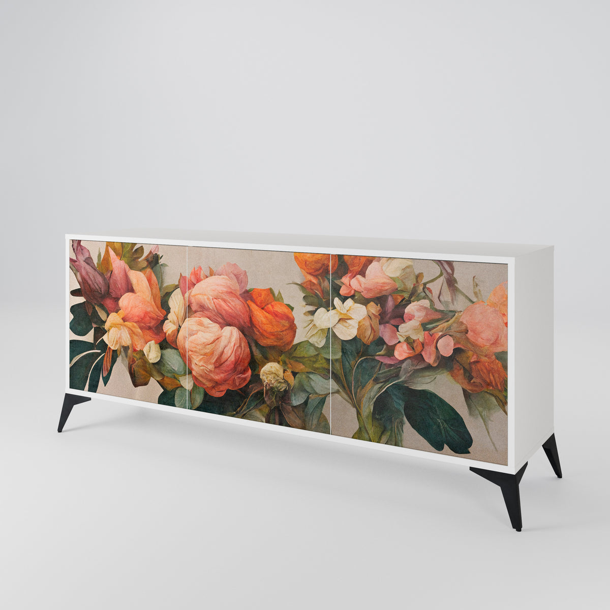 STYLISH BEAUTY Aparador de 3 Portas