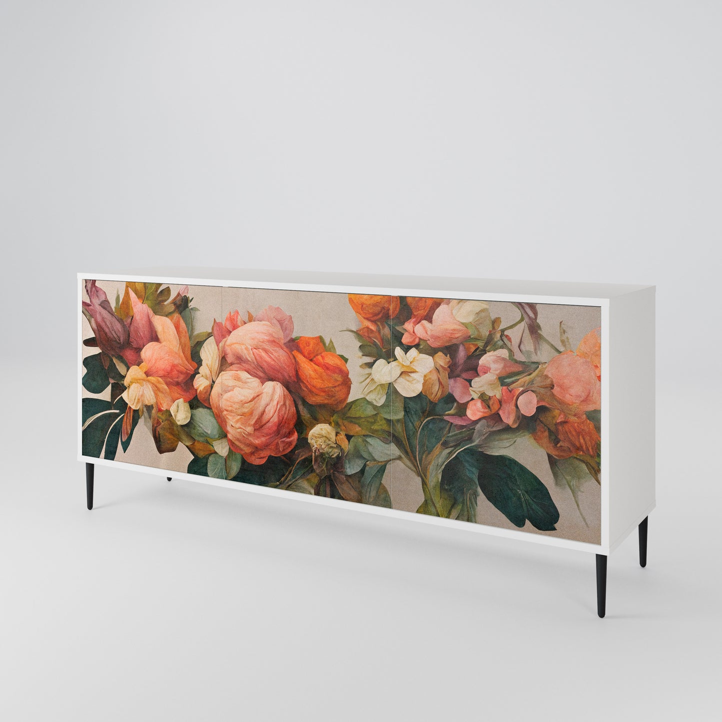 STYLISH BEAUTY Aparador de 3 Portas