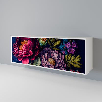 BLOOMING ELEGANCE Aparador de 3 Portas