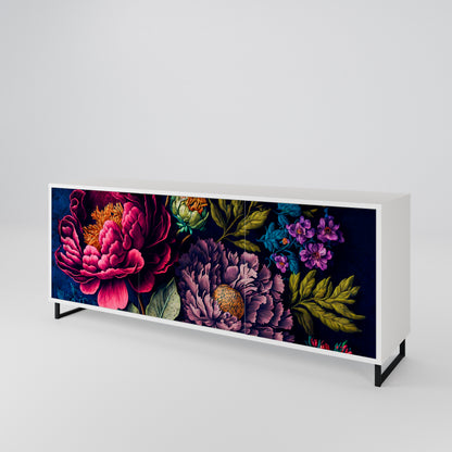 BLOOMING ELEGANCE Aparador de 3 Portas