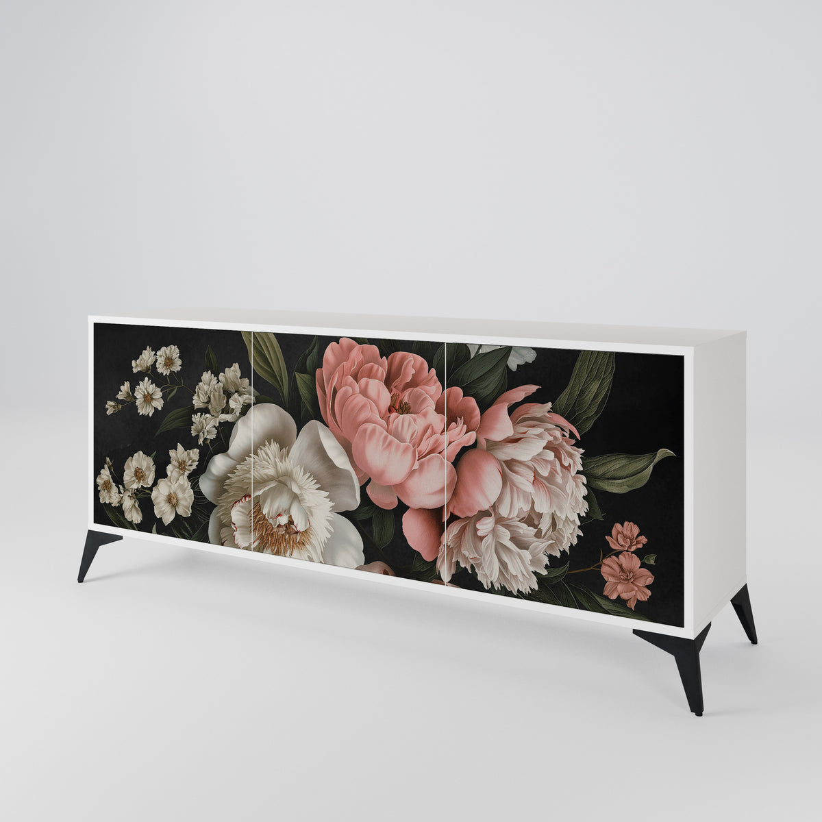 LUSH ELEGANCE Aparador de 3 Portas