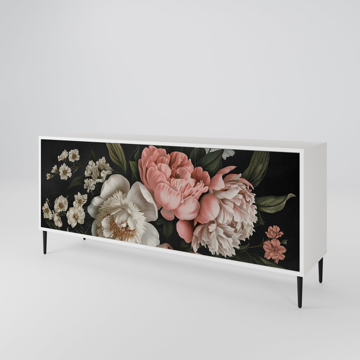 LUSH ELEGANCE Aparador de 3 Portas