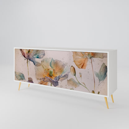 SOFTEN POPPY Aparador de 3 Portas