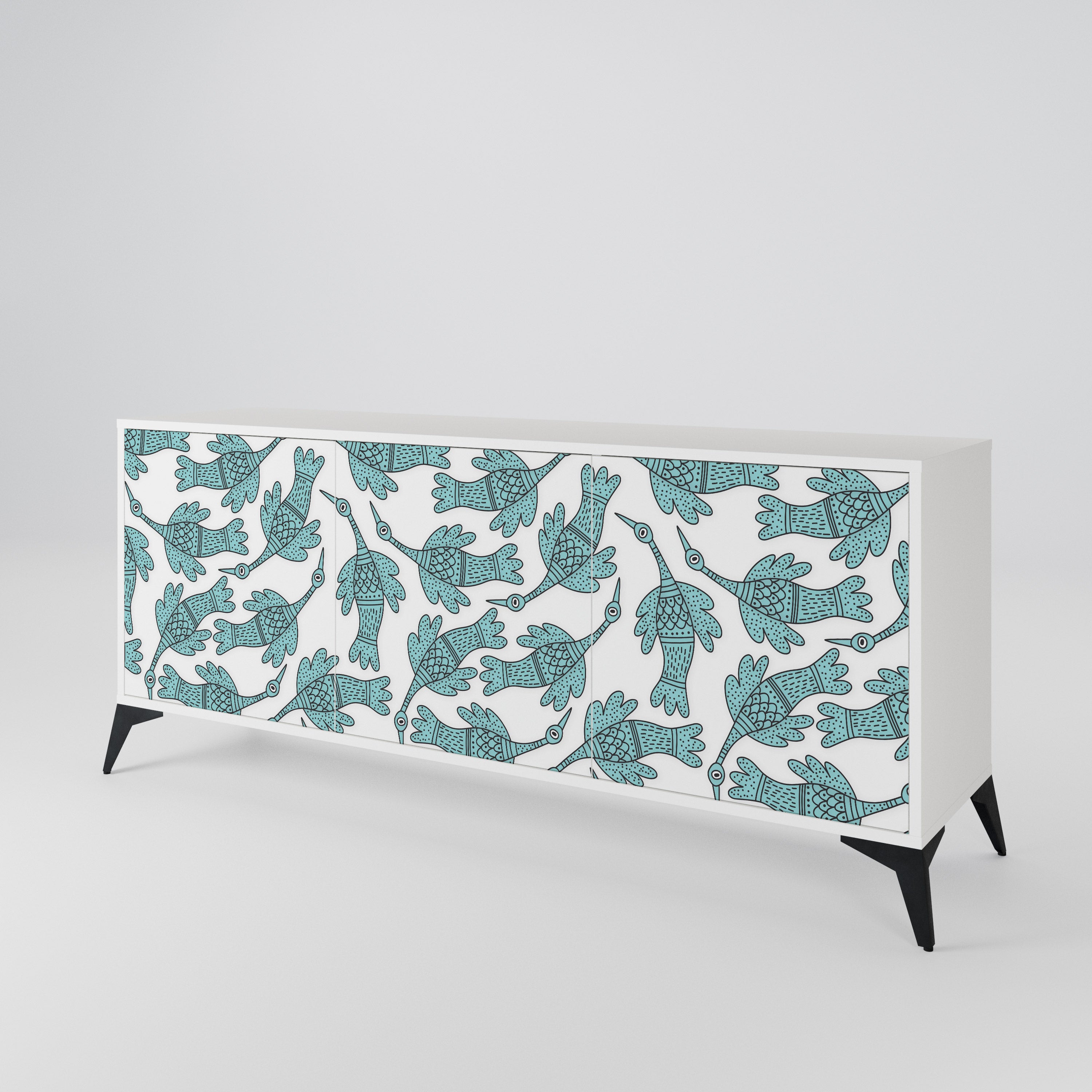 WATERSPOUT SONGIBIRD 3-Door Sideboard