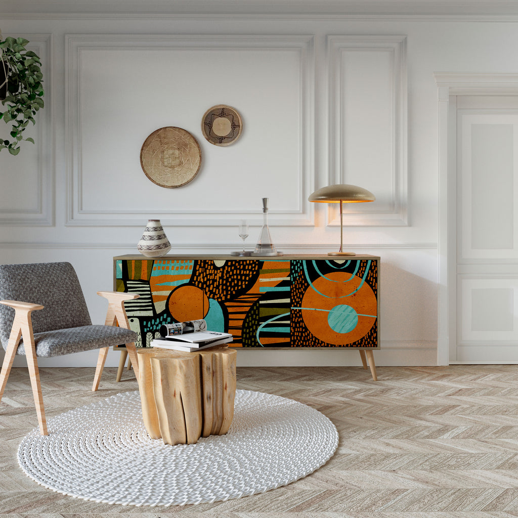 GEODE GLIMMER Aparador de 3 Portas