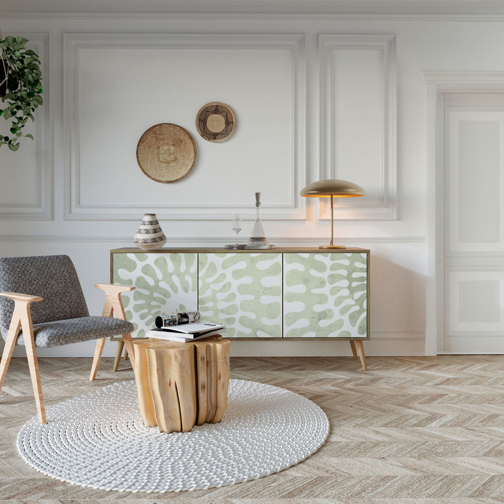 HELIX DANCE Aparador de 3 Portas em Efeito Carvalho