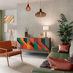 MAKESHIFT ARTISTRY 3-Door Sideboard in Oak Effect