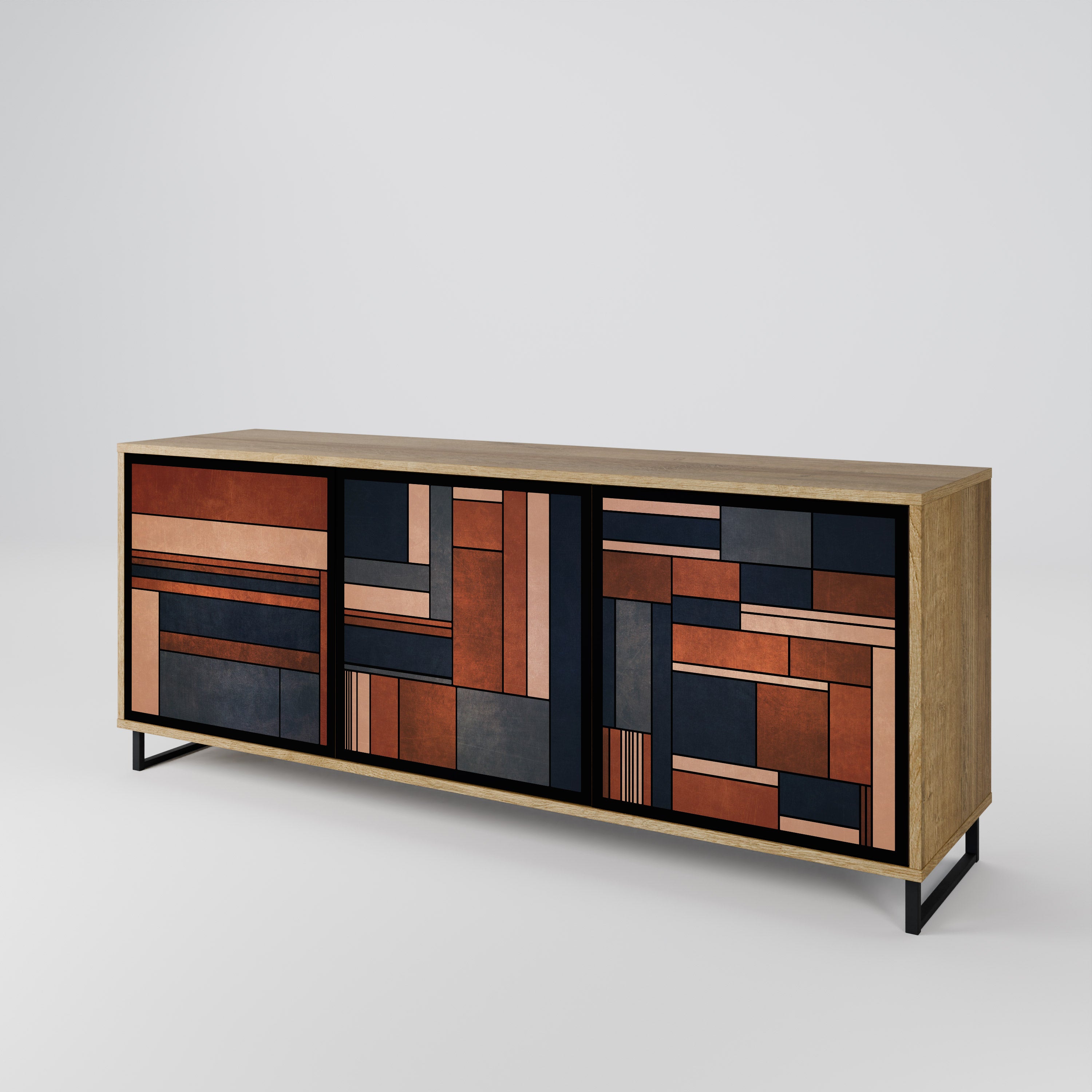 INTREPID FORMATION 3-Door Sideboard