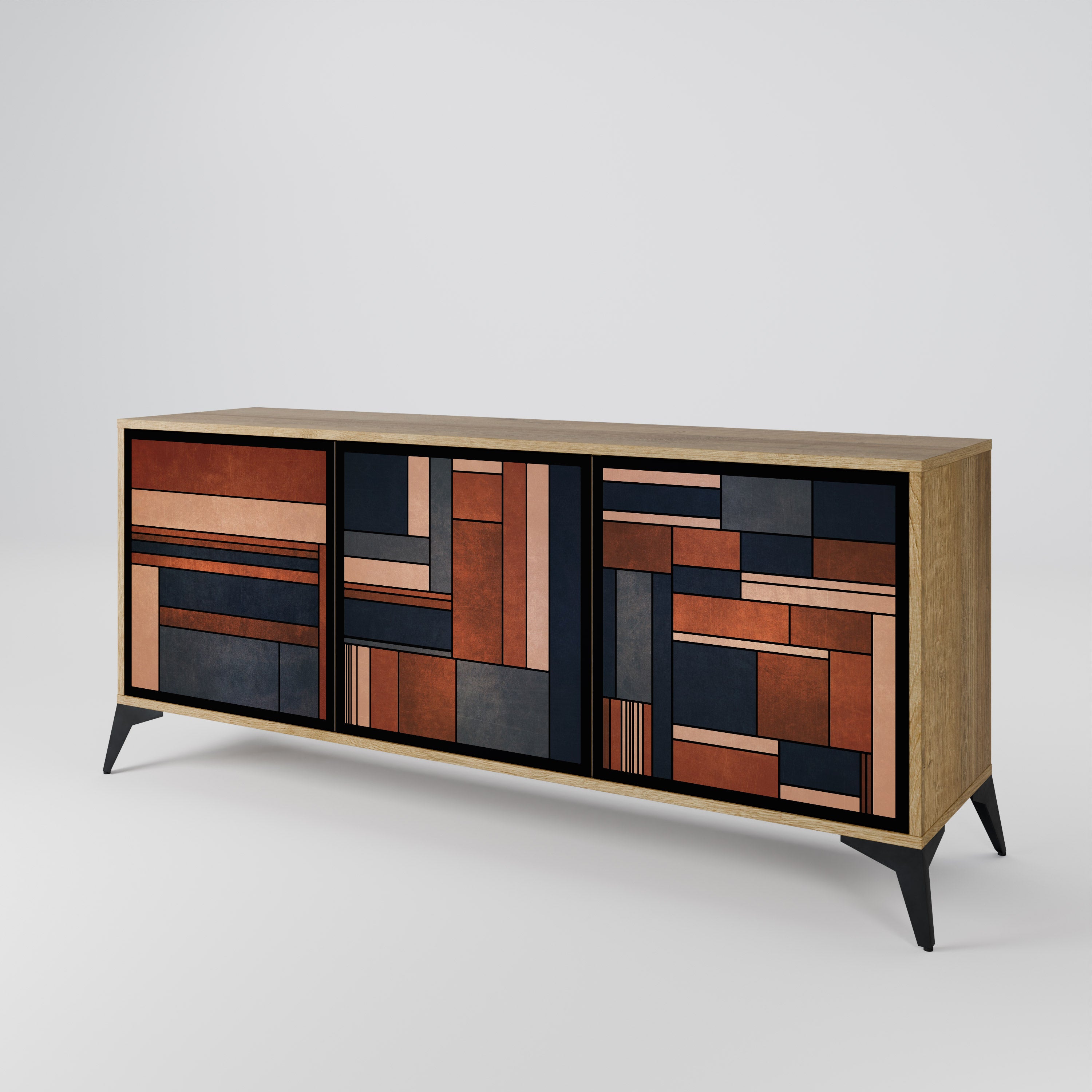 INTREPID FORMATION 3-Door Sideboard