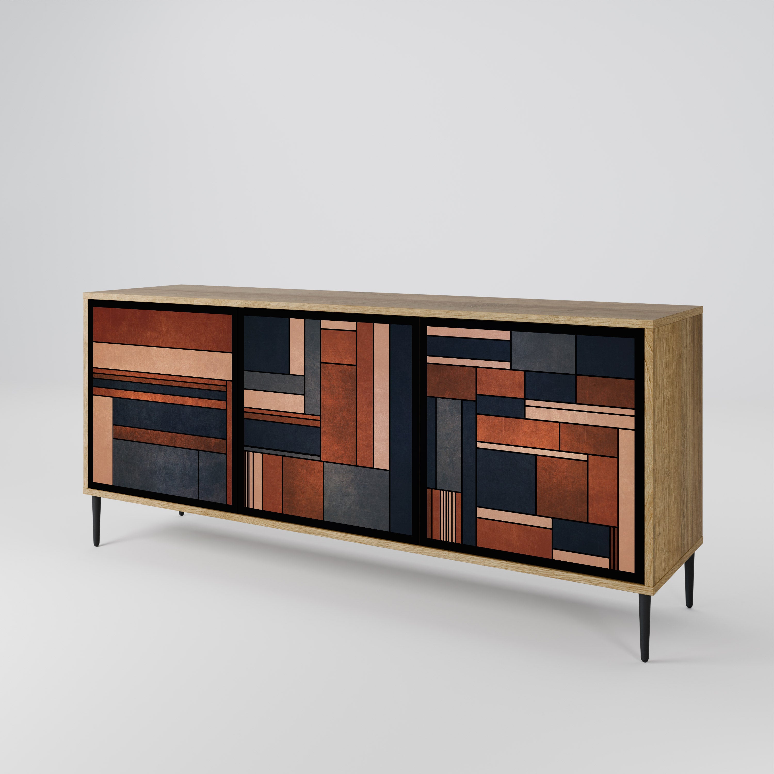 INTREPID FORMATION 3-Door Sideboard