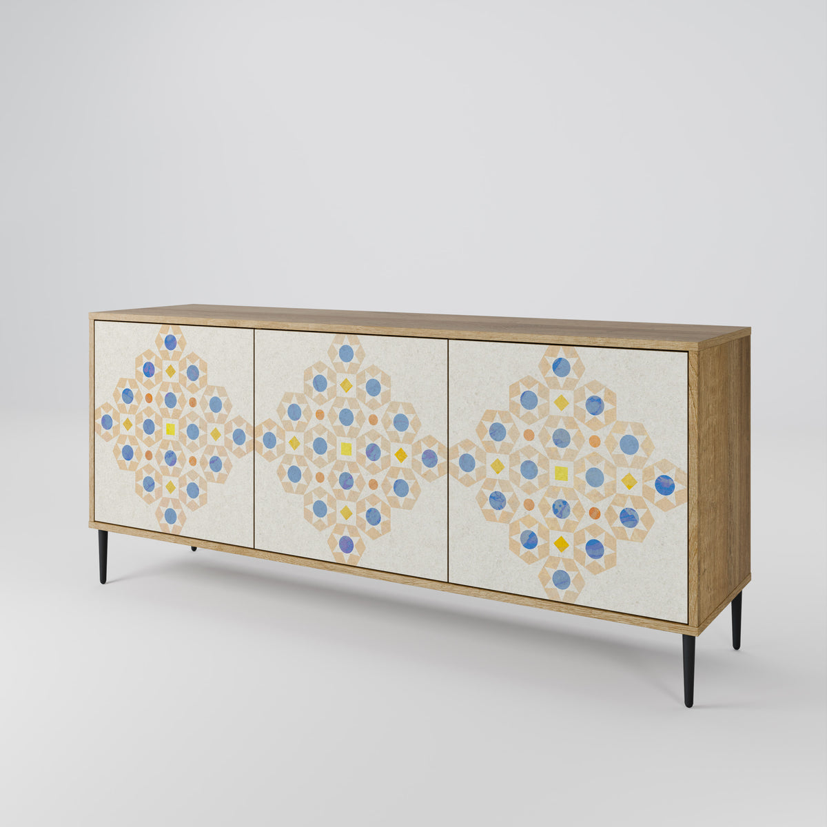 PATTERNED PRISM Aparador de 3 Portas