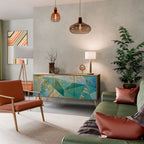 SPECTRUM SPLENDOR Aparador de 3 Portas em Efeito Carvalho