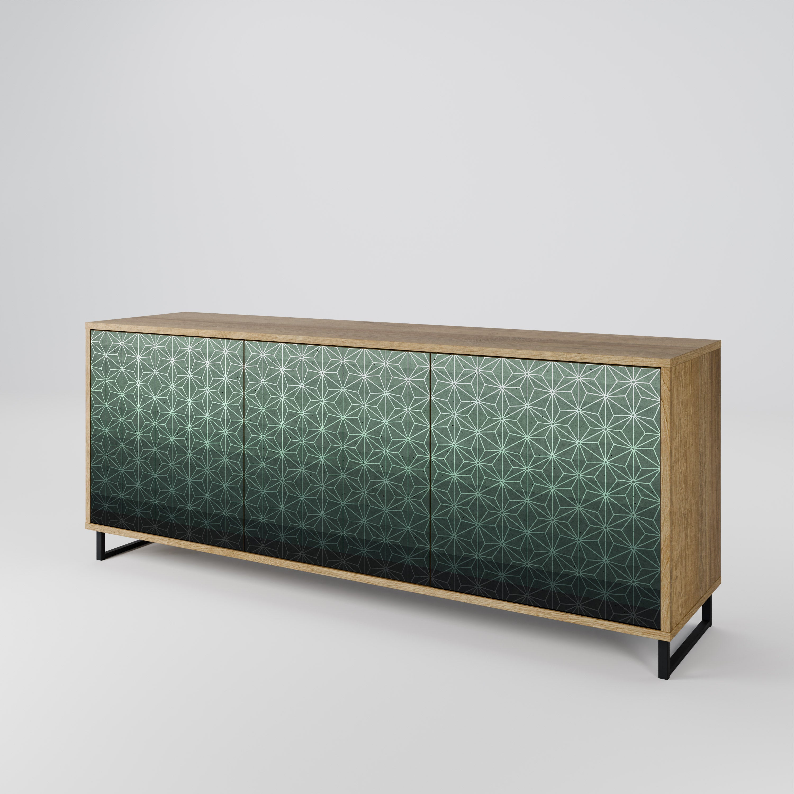 ORNAMENTAL GLIMMER 3-Door Sideboard
