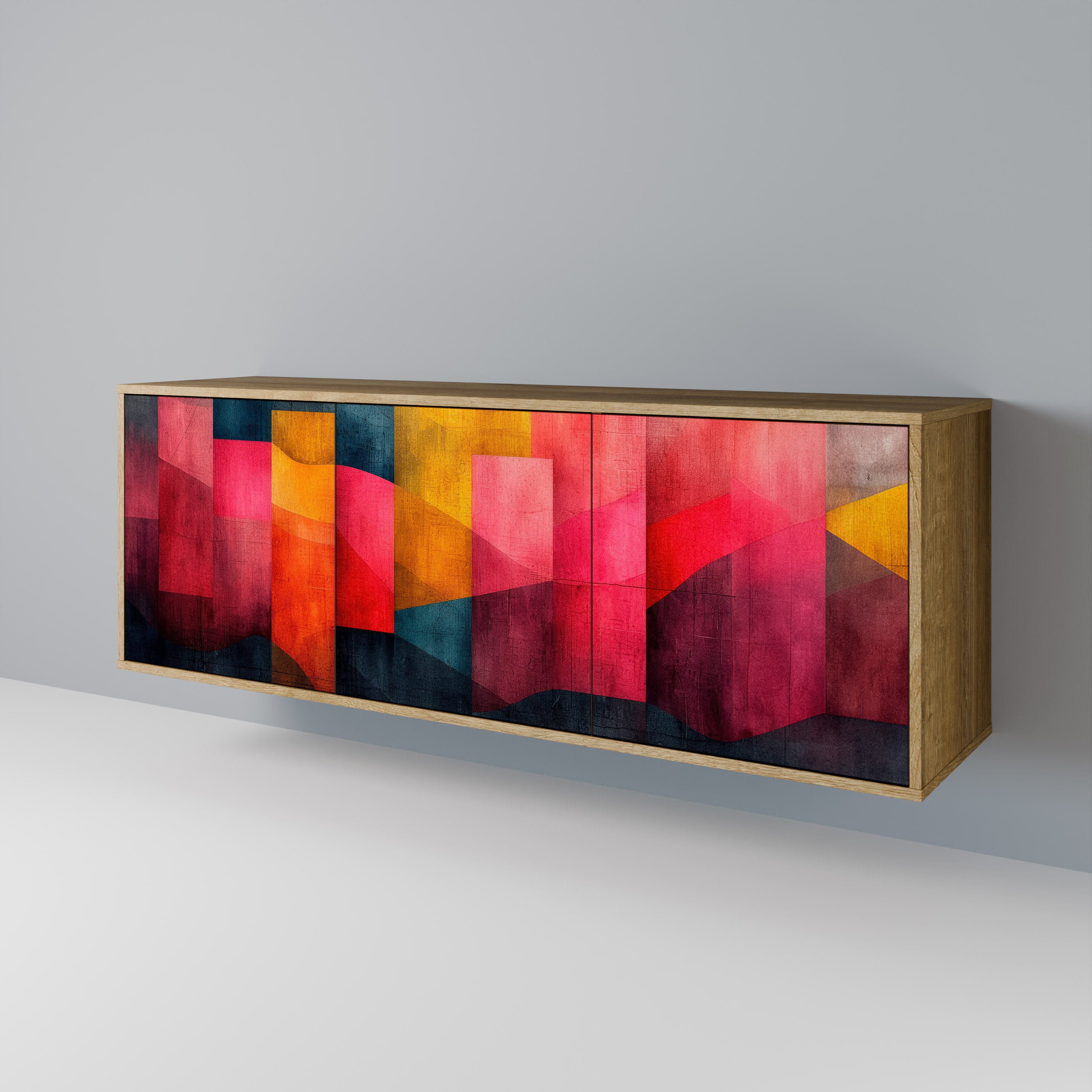 COLORFUL SOUNDS 3-Door Sideboard