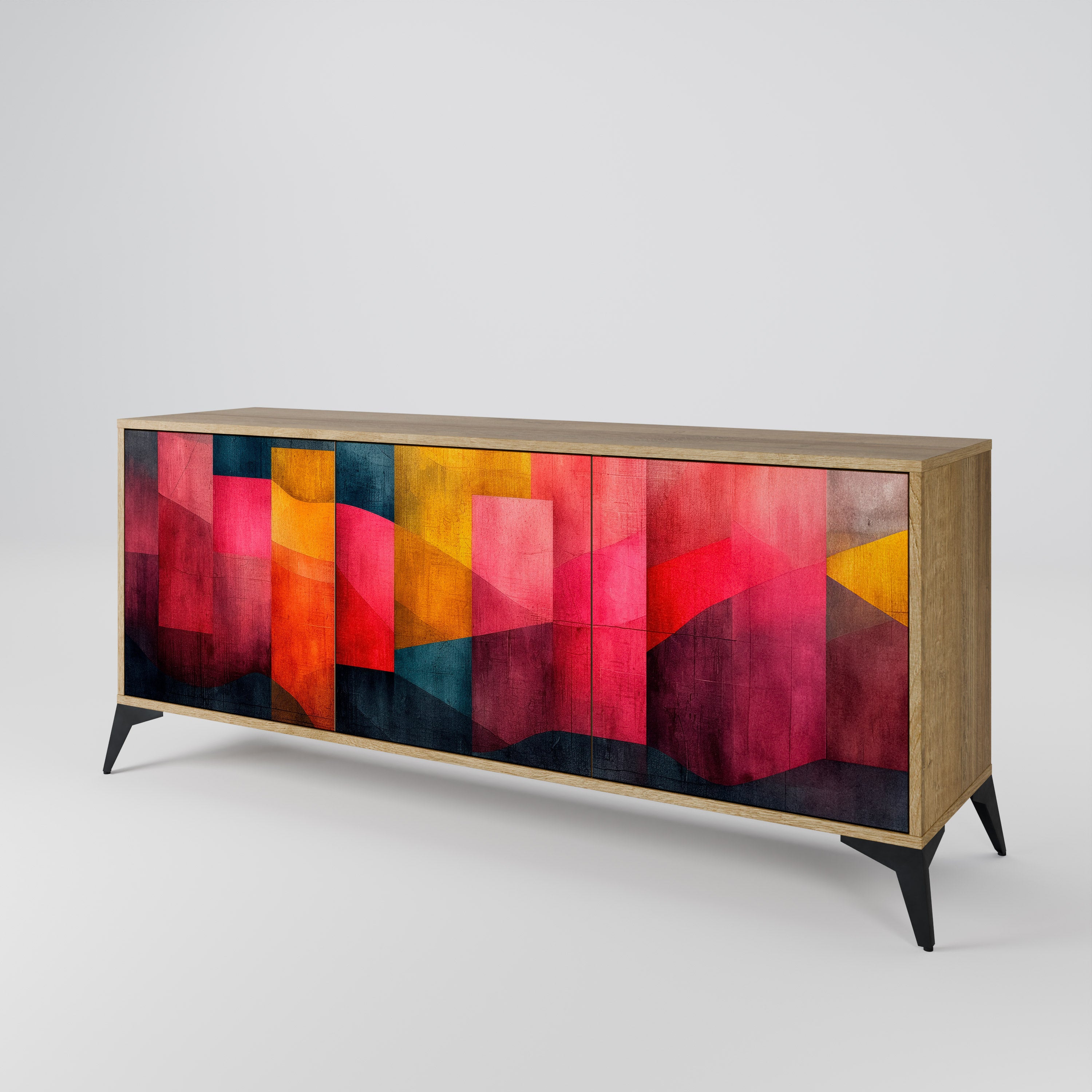 COLORFUL SOUNDS 3-Door Sideboard