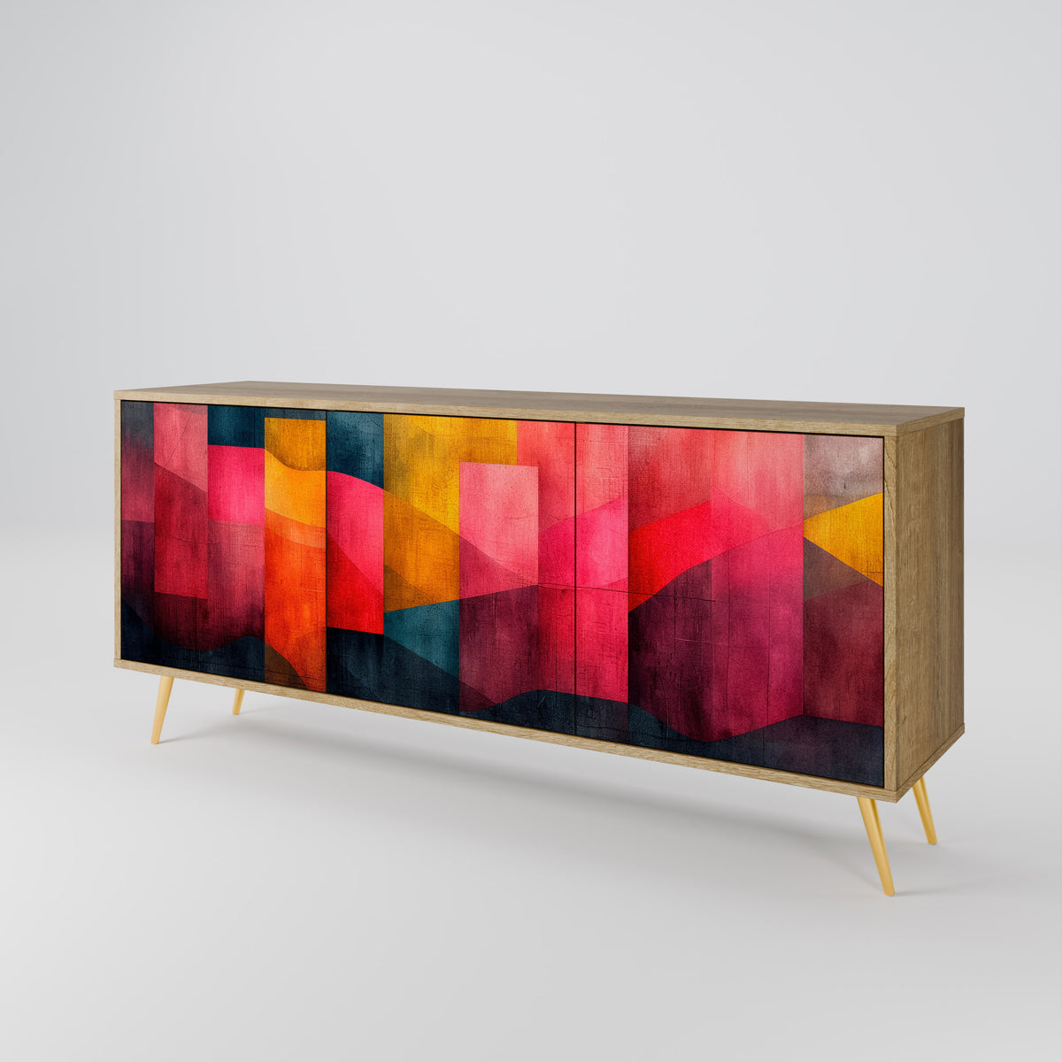 COLORFUL SOUNDS 3-Door Sideboard
