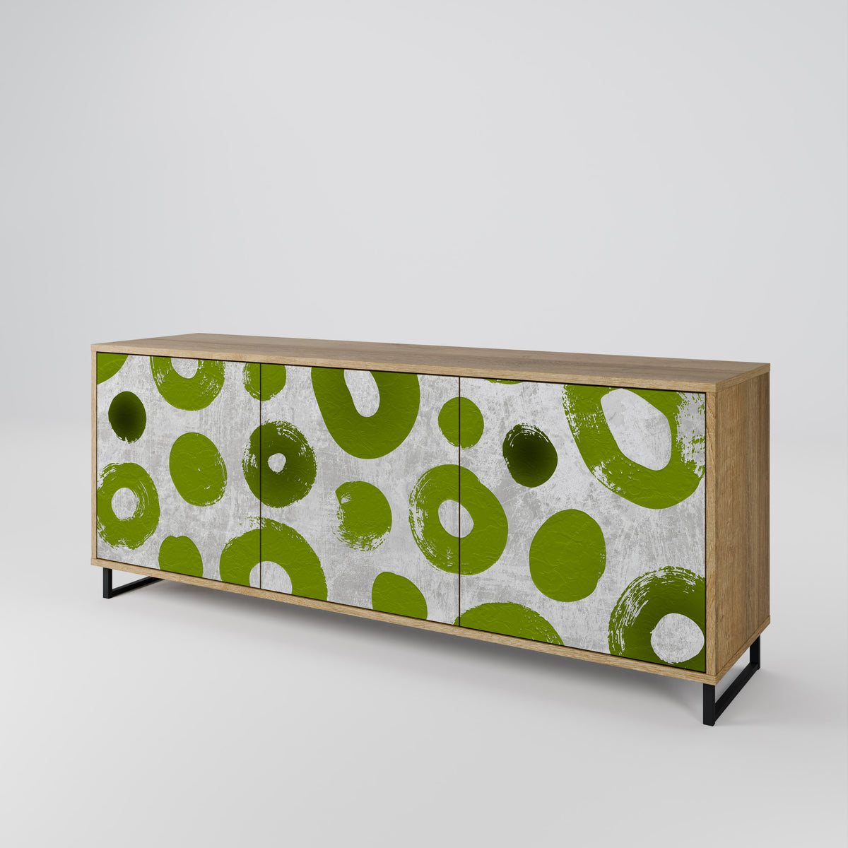 GREEN RHAPSODY 3-Door Sideboard