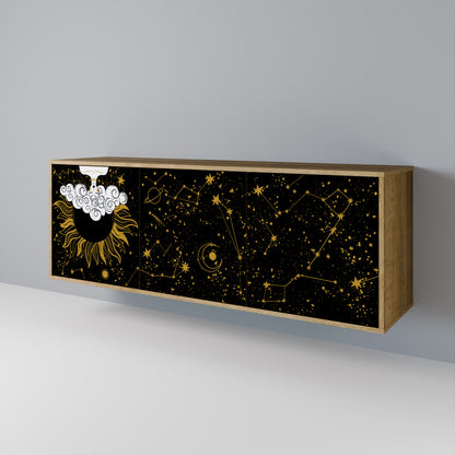 STELLAR CONSTELLATIONS Aparador de 3 Portas