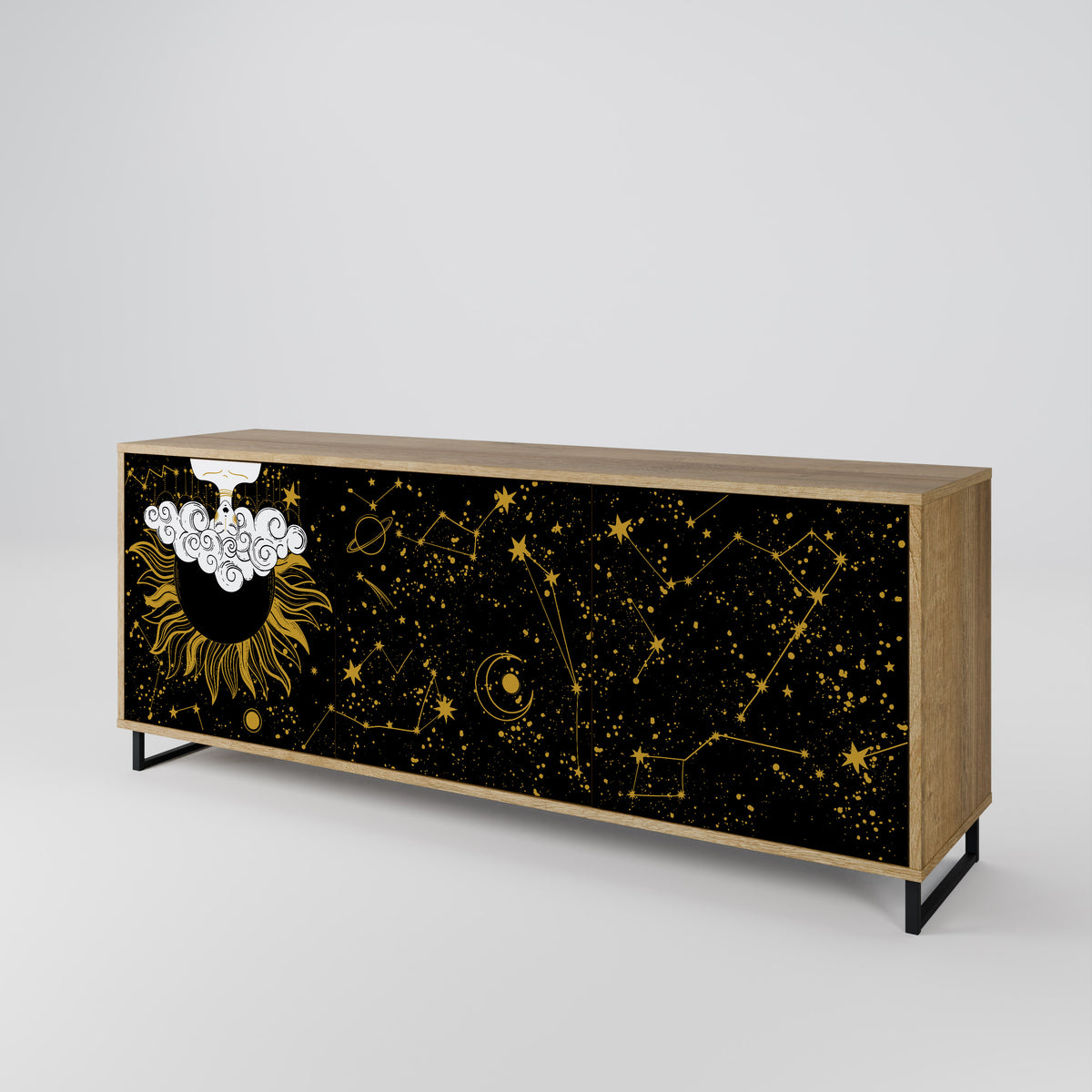 STELLAR CONSTELLATIONS 3-Door Sideboard