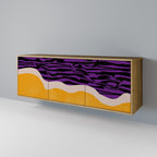 INDEPENDENT BORDER 3-Door Sideboard in Oak Effect