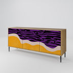 INDEPENDENT BORDER 3-Door Sideboard in Oak Effect