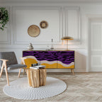 INDEPENDENT BORDER 3-Door Sideboard in Oak Effect