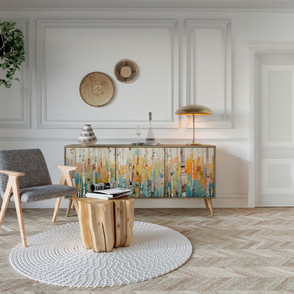 BIRCH KALEIDOSCOPE 3-Door Sideboard