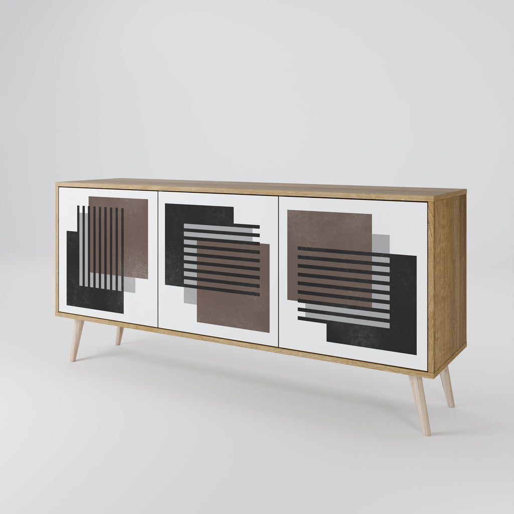 SHADOW SYNCHRONY Aparador de 3 Portas