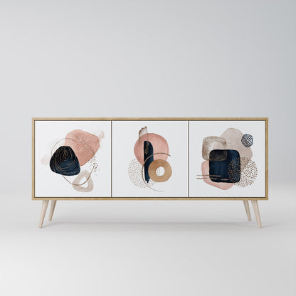 COLORFUL SHAPES 3-Door Sideboard