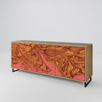 FLOATING THOUGHTS 3-Door Sideboard in Oak Effect