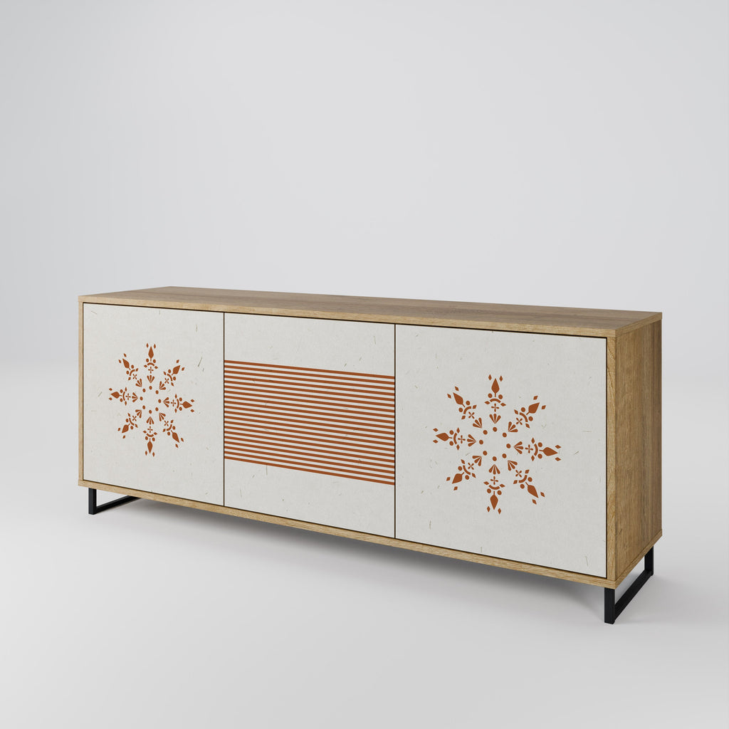 DAILY HARMONY 3-Door Sideboard in Oak Effect