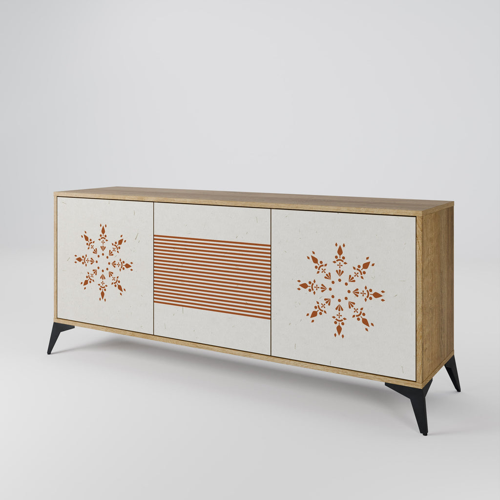 DAILY HARMONY 3-Door Sideboard in Oak Effect