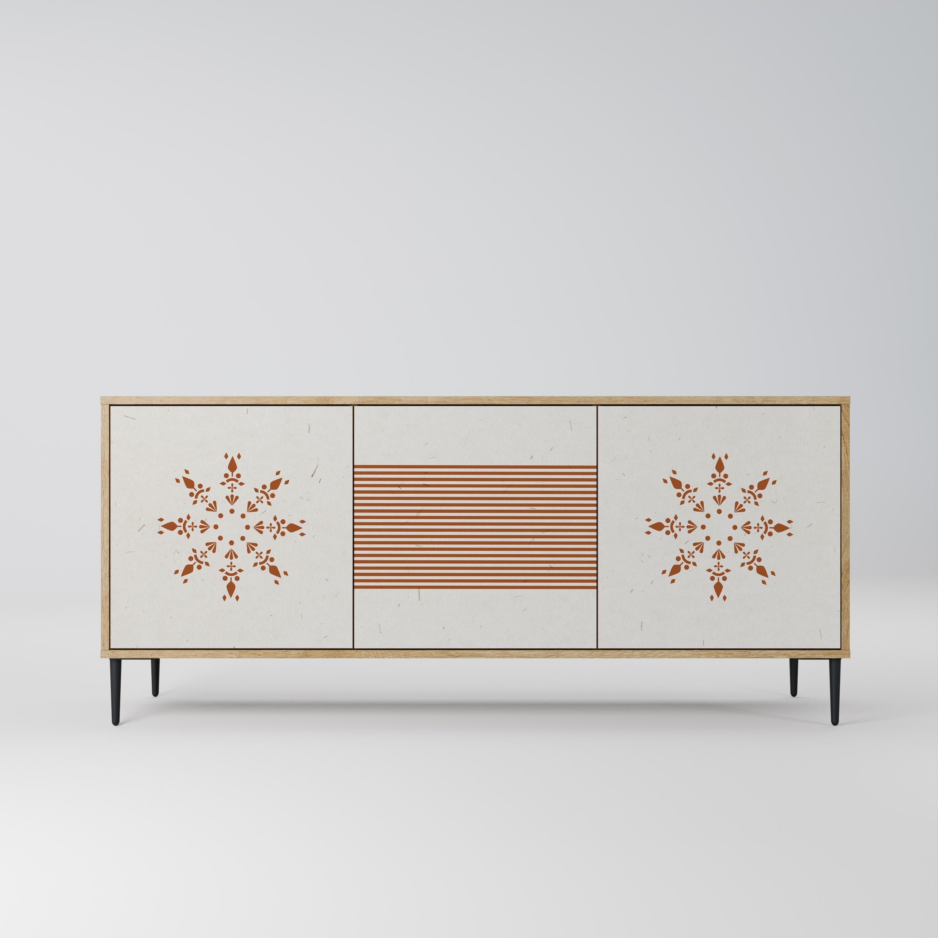 DAILY HARMONY 3-Door Sideboard in Oak Effect
