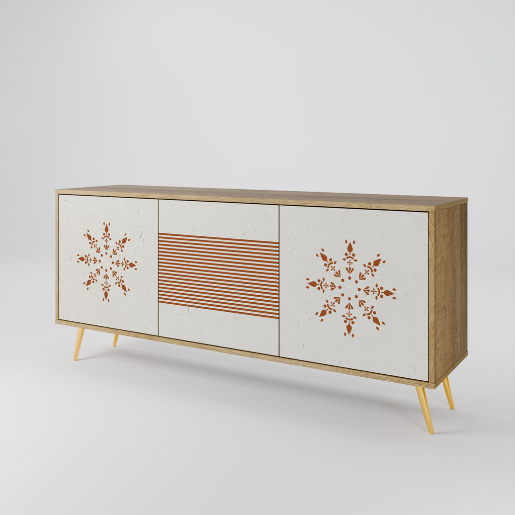 DAILY HARMONY 3-Door Sideboard in Oak Effect