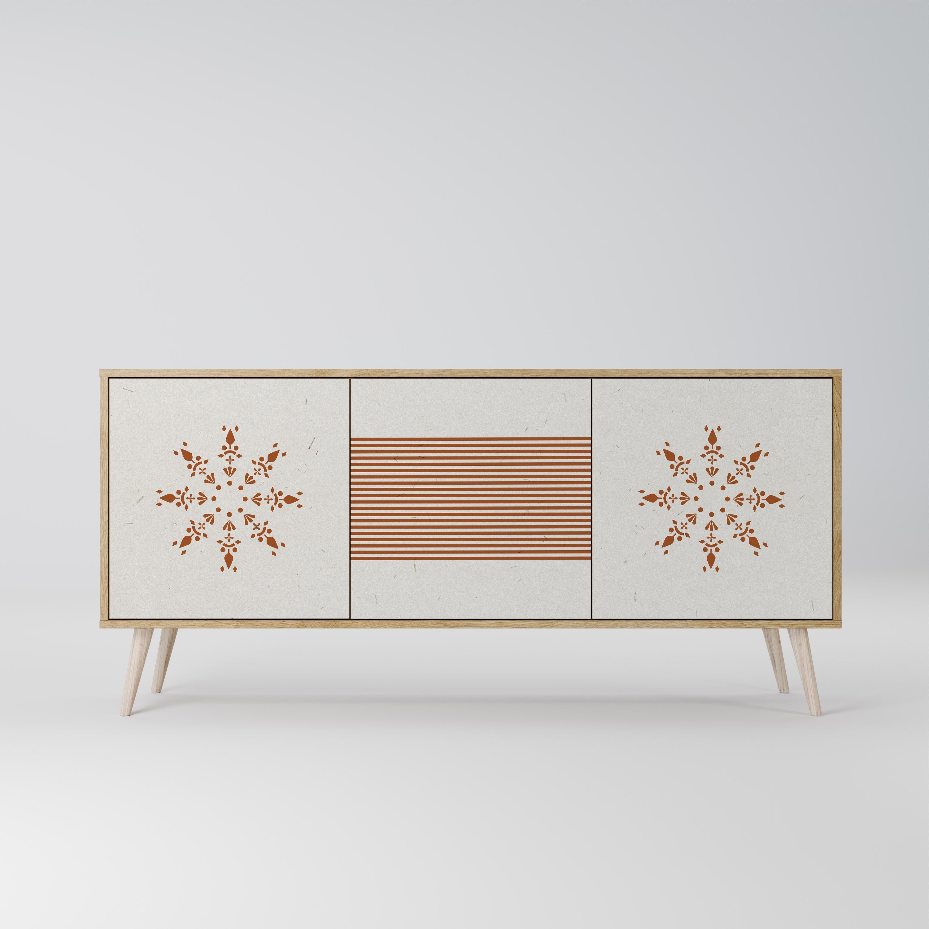 DAILY HARMONY 3-Door Sideboard in Oak Effect